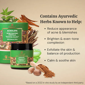 Acnolepa – Acne Fighting Formula Face Mask VARAASA