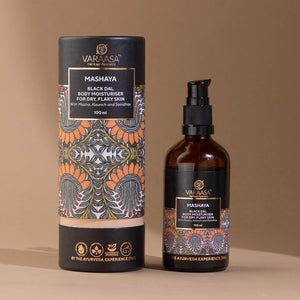 Mashaya Black Dal Body Moisturiser For Dry Skin. Body Oil VARAASA