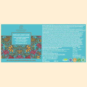 Nirujam Joint Care Oil Body Oil VARAASA