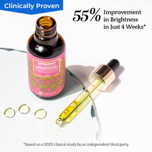 Safranyam Saffron Face Oil | Ayurvedic Face Oil For Brightening & Moisturising | Lighter Kumkumadi Oil | Face Oil for All Skin Types Face Oil VARAASA