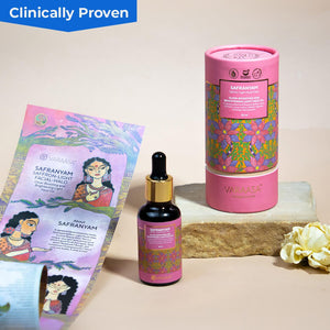 Safranyam Saffron Face Oil | Ayurvedic Face Oil For Brightening & Moisturising | Lighter Kumkumadi Oil | Face Oil for All Skin Types Face Oil VARAASA