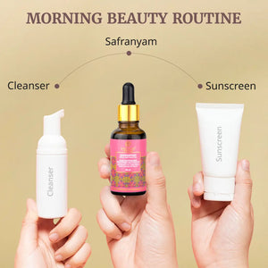 Safranyam Saffron Light Facial Halo - Glow Boosting and Brightening Face Oil Face Oil VARAASA
