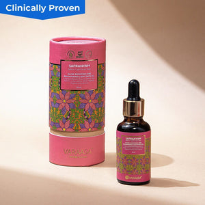 Safranyam Saffron-Light Facial-Halo - Glow Boosting & Brightening Face Oil - Pack of 2 Face Oil VARAASA