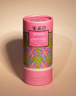 Safranyam Saffron Light Facial Halo - Glow Boosting & Brightening Face Oil Face Oil VARAASA