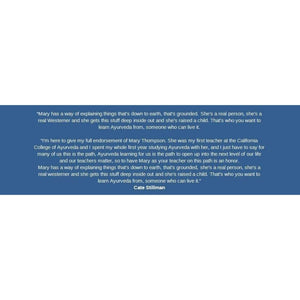 The Ayurvedic Woman - Ayurveda on Female Reproductive Health, Menstural Cycle and Menopause Educational Videos The Ayurveda Experience