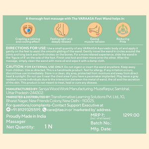 The Varaasa Wand - Foot Massager Massager VARAASA