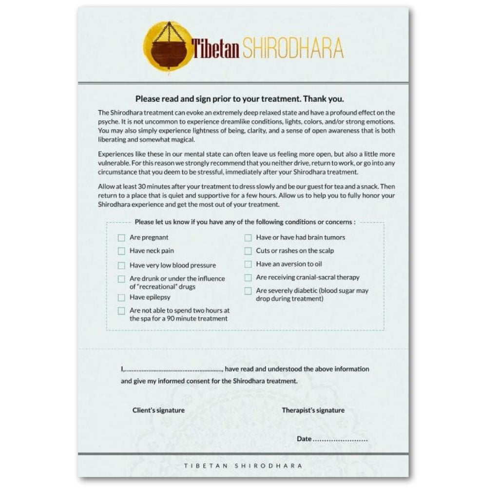 Tibetan Shirodhara Educational Videos The Ayurveda Experience