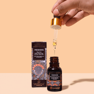 Travel-Size Mashaya Black Dal Body Moisturiser For Dry, Flaky Skin Body Oil VARAASA