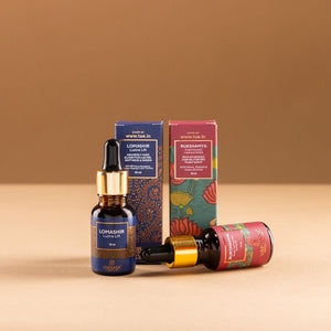 Varaasa Mini Hair Oil Combo - Set of 2 Premium Ayurvedic Hair Oils Combo VARAASA