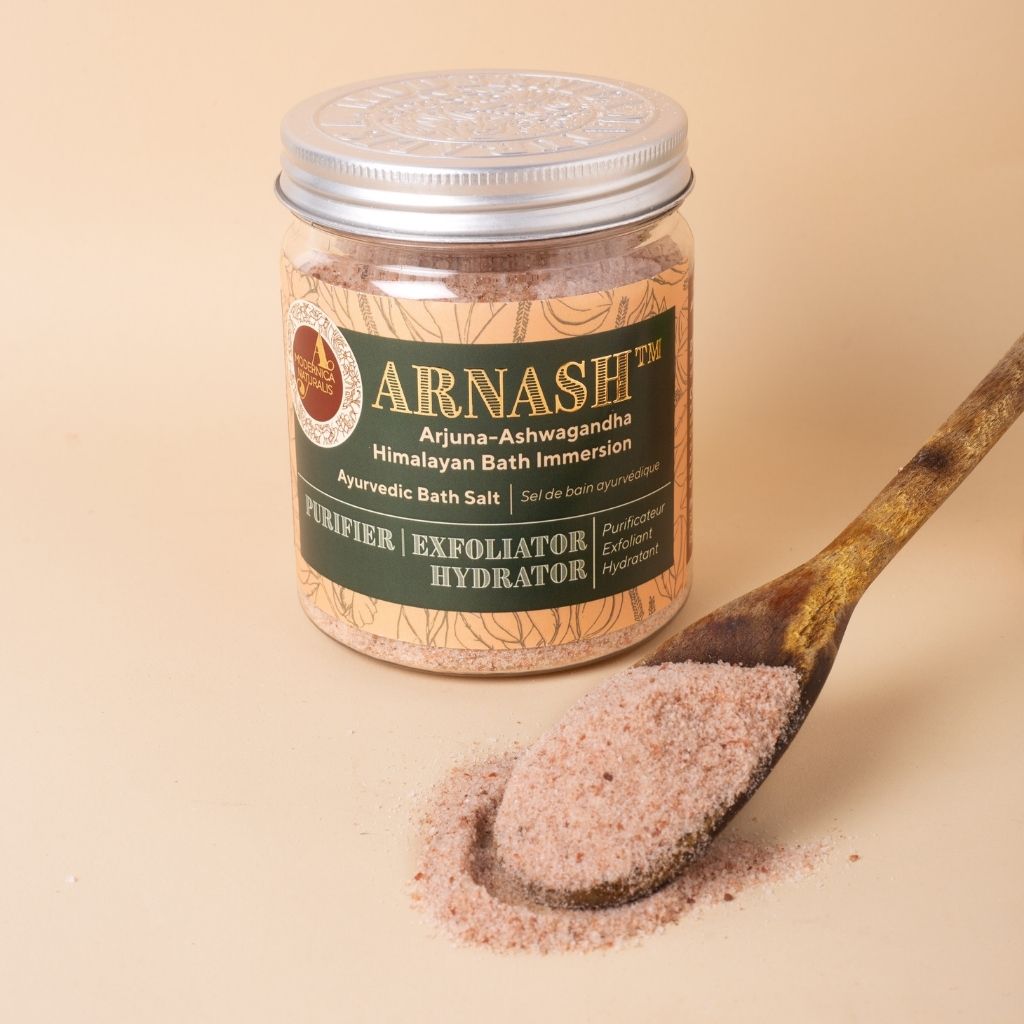 Arnash Arjuna-Ashwagandha Himalayan Bath Immersion Bath Salt A. Modernica Naturalis 