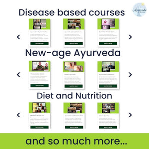 Ayurveda All Access - Monthly Subscription to All Ayurveda Video Courses Educational Videos The Ayurveda Experience 