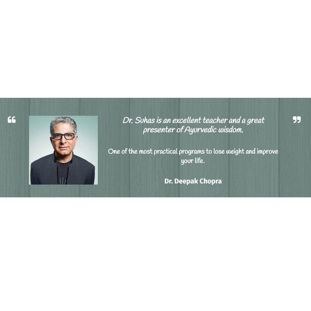 Effortless Weight Loss - 21-day Ayurvedic Detox Diet Plan to Lose Weight Educational Videos The Ayurveda Experience 