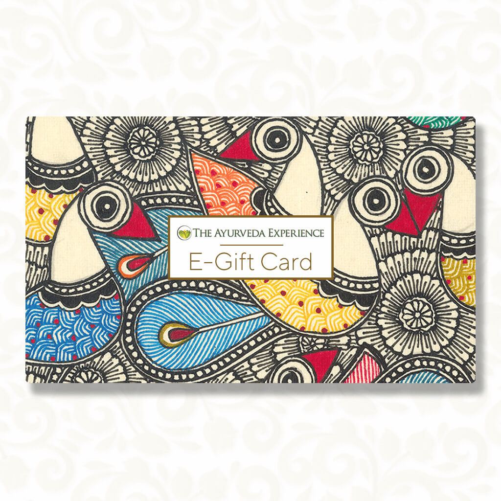 Gift Card Gift Cards The Ayurveda Experience 
