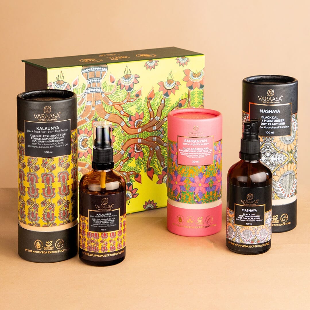 Head-To-Toe Care Combo - With Free Gift Box Combo VARAASA 