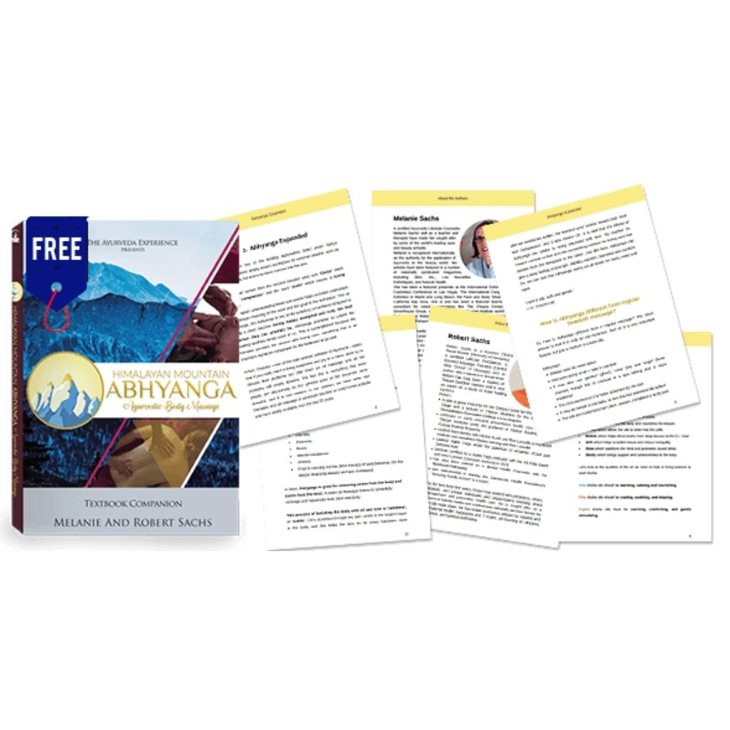 Himalayan Mountain Abhyanga ( Ayurvedic Protocol for Self Abhyanga, Single Person Abhyanga, Two Person Abhyanga) Educational Videos The Ayurveda Experience 