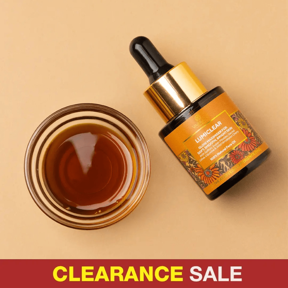 Lumiclear Glow Maximiser for Soft, Smooth, Bright Skin Face Oil VARAASA 