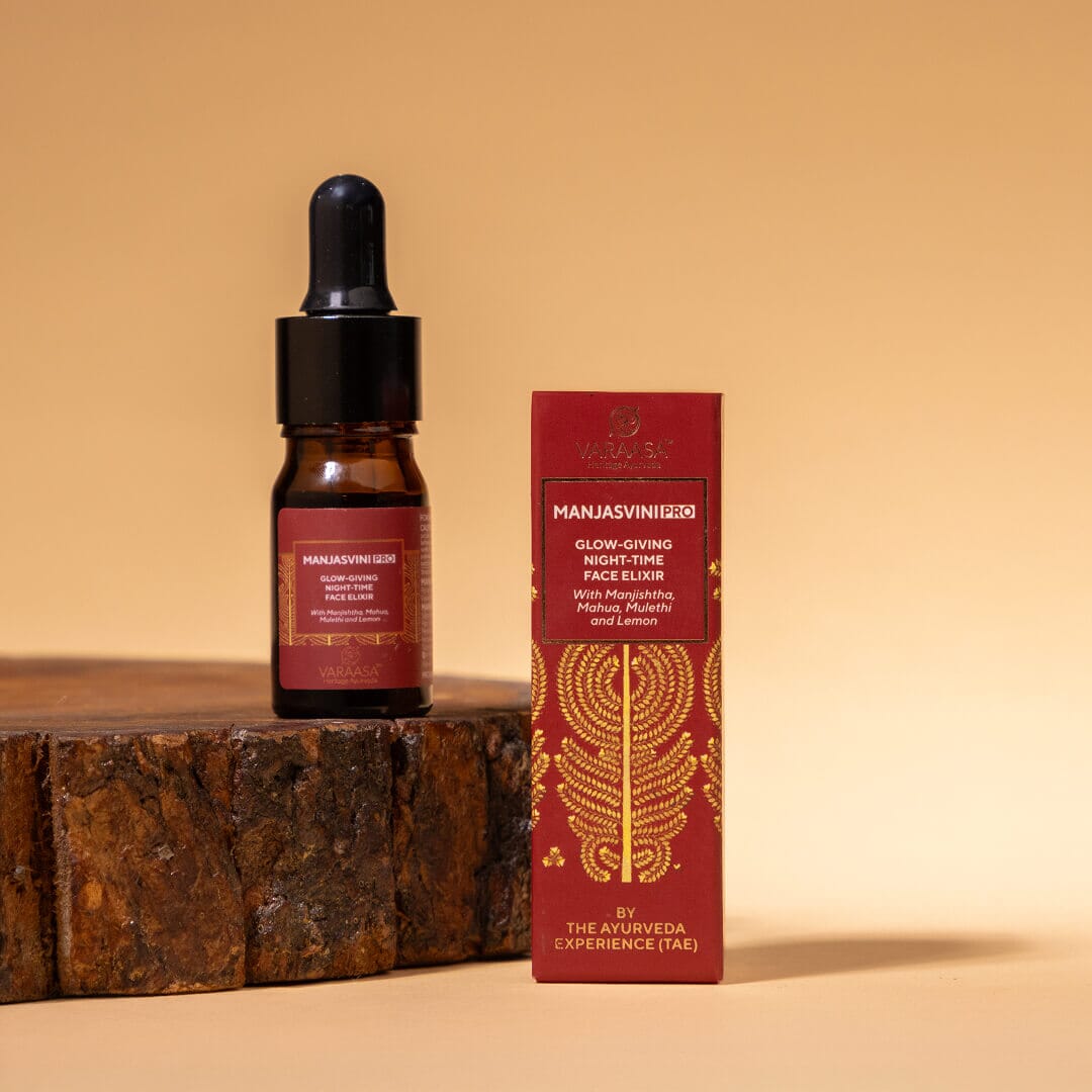 Mini Manjasvini PRO Glow-Giving Night Time Face Elixir Face Oil VARAASA 