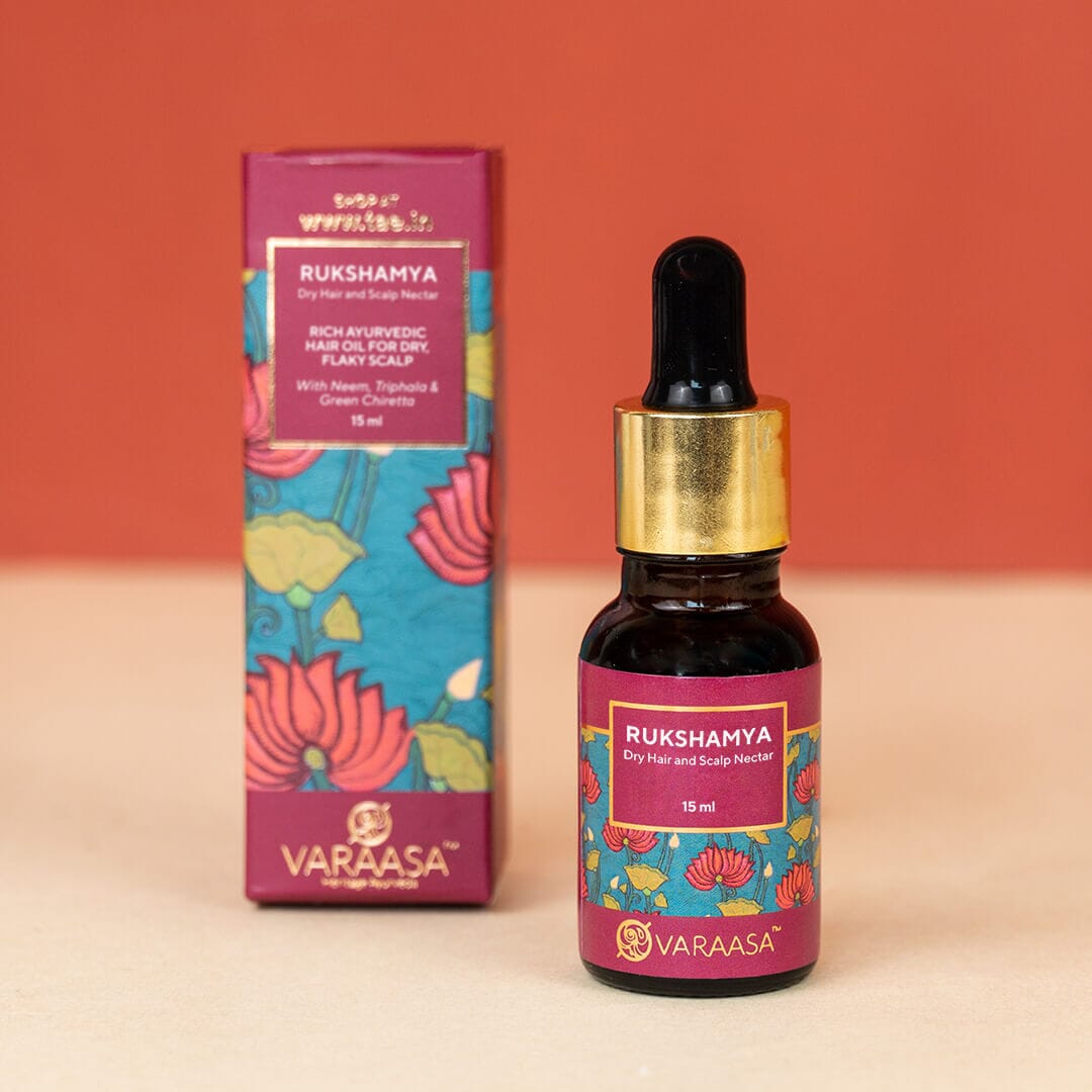 Mini Rukshamya Dry Hair & Scalp Nectar Hair Oil VARAASA 