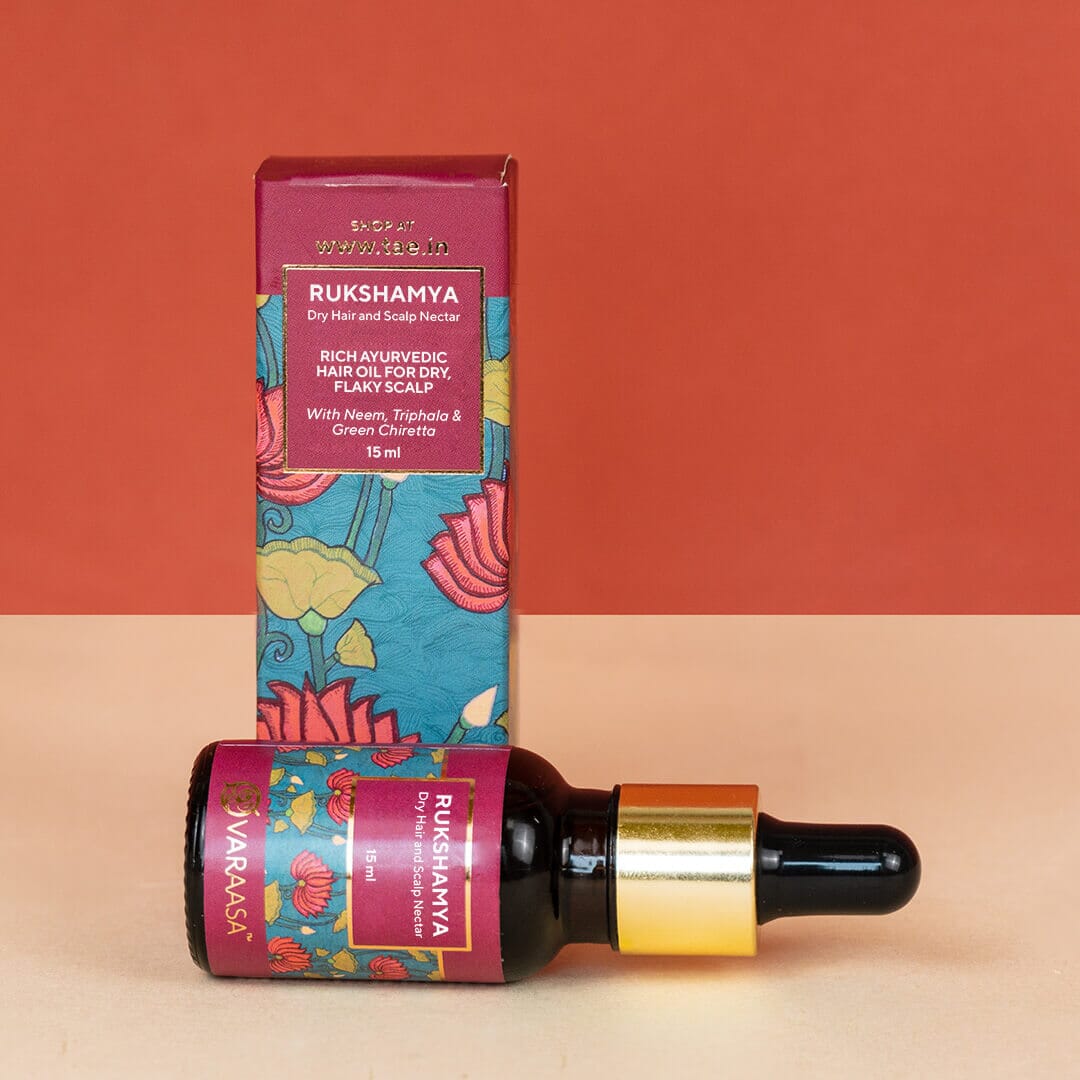 Mini Rukshamya Hair Oil for Dry Hair and Scalp Hair Oil VARAASA 