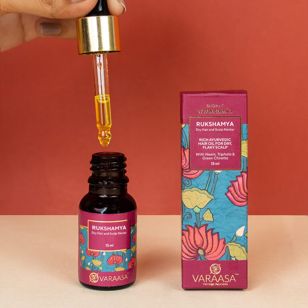 Mini Rukshamya Hair Oil for Dry Hair and Scalp Hair Oil VARAASA 