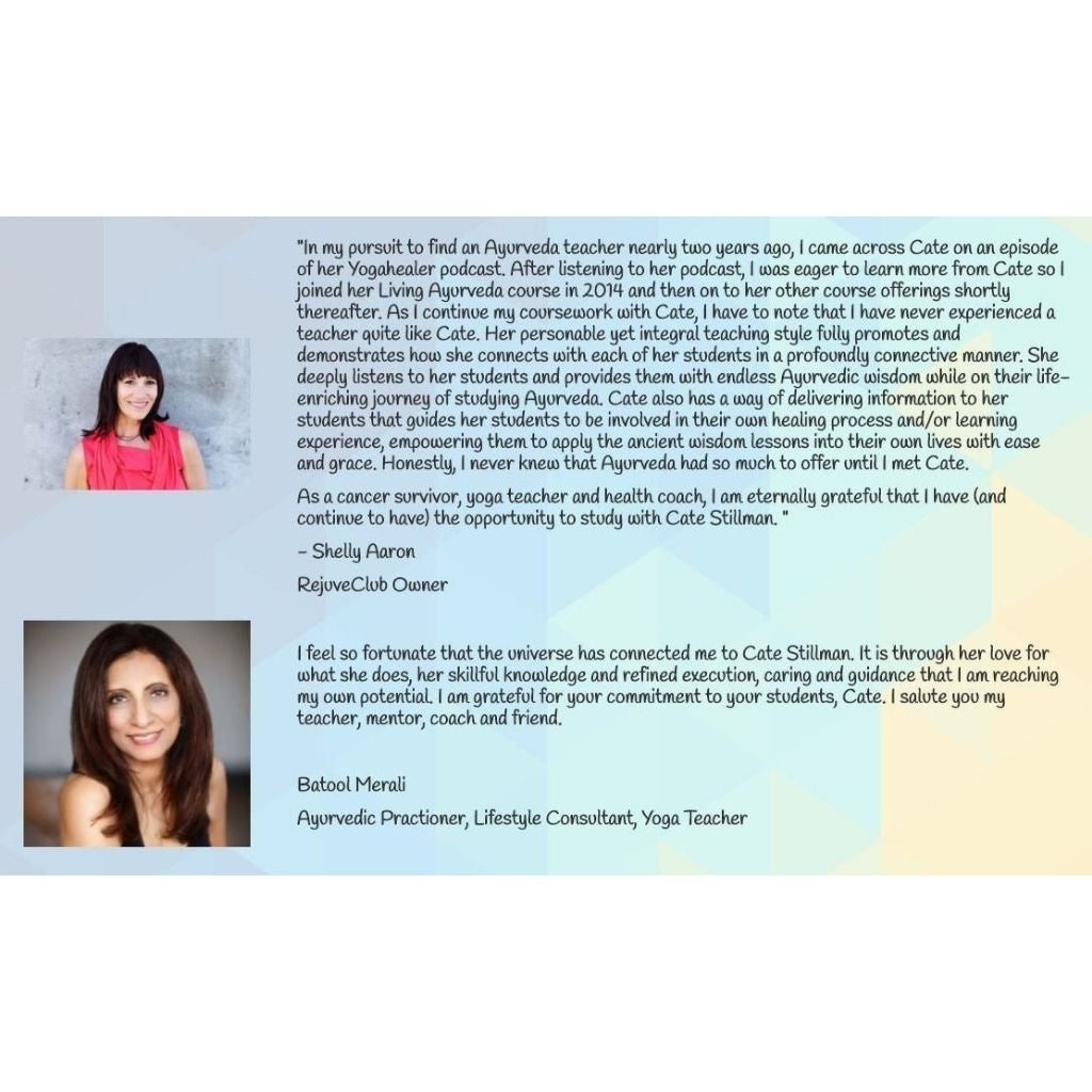 Modern Ayurveda - Dual Benefits of Yoga and Ayurveda - Diet, Exercise, Detox Educational Videos The Ayurveda Experience 