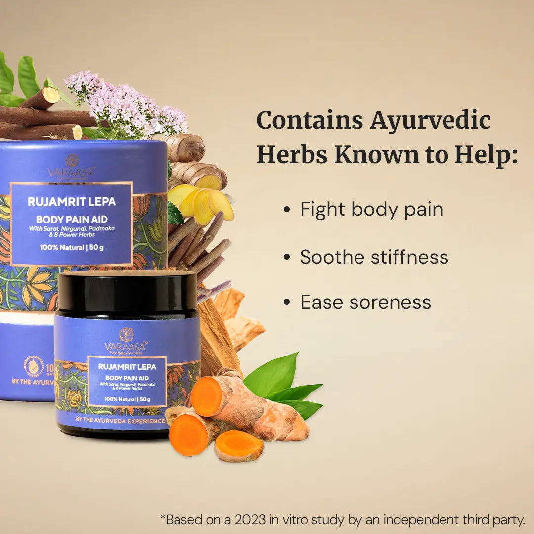 Rujamrit Lepa - Body Pain Aid. Body Pack VARAASA 