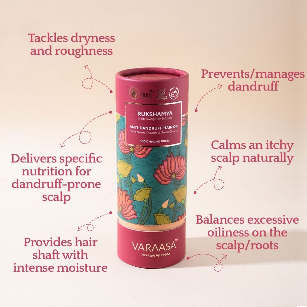 Rukshamya Scalp Saving Hair Softener Hair Oil VARAASA 