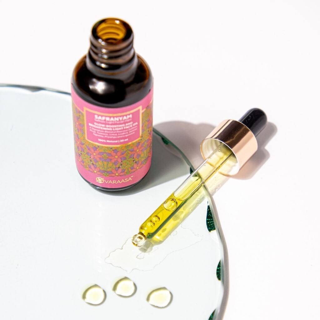 Safranyam Saffron-Light Facial-Halo - Face Oil Moisturizer Face Oil VARAASA 