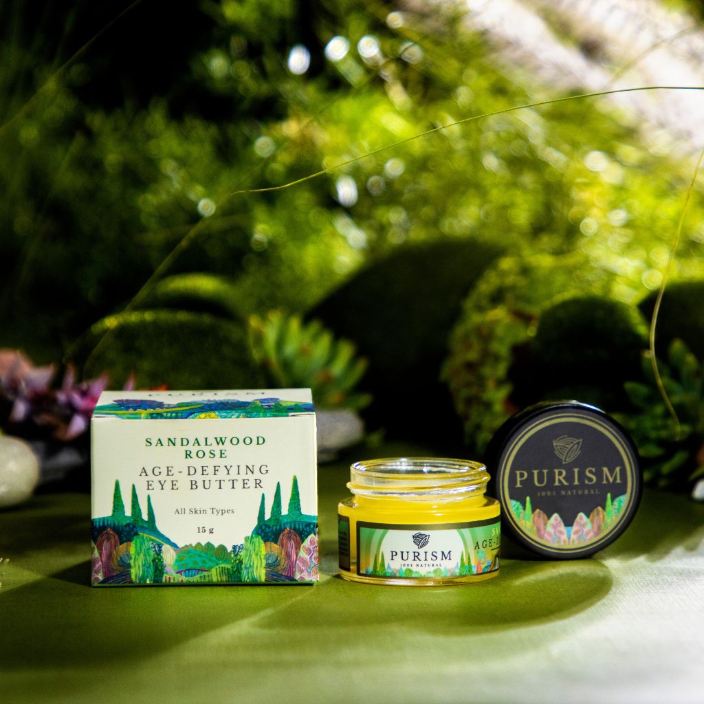 Sandalwood Rose Age-Defying Eye Butter Eye Cream PURISM 