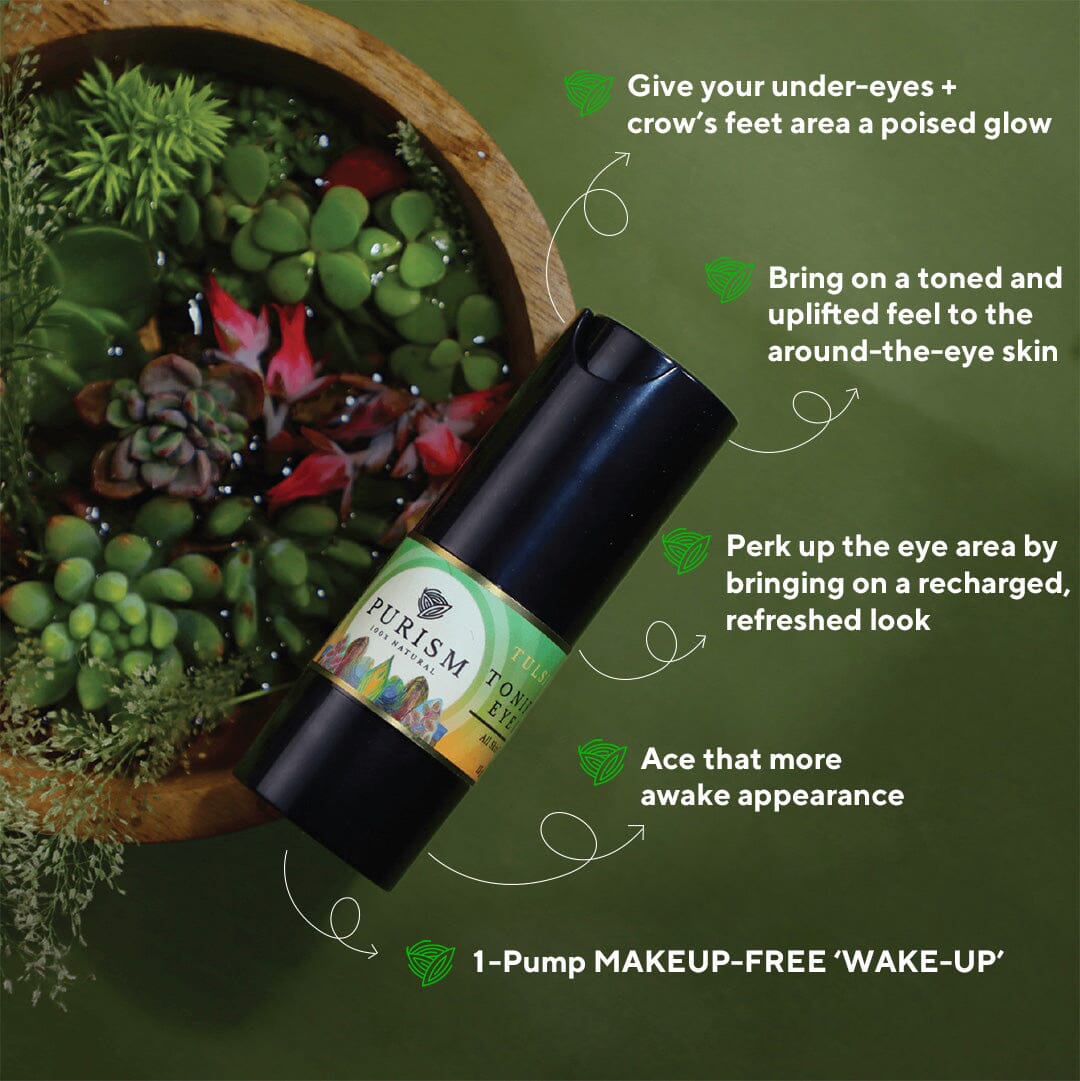 Tulsi Mint Tonifying Eye Gel Eye Gel PURISM 