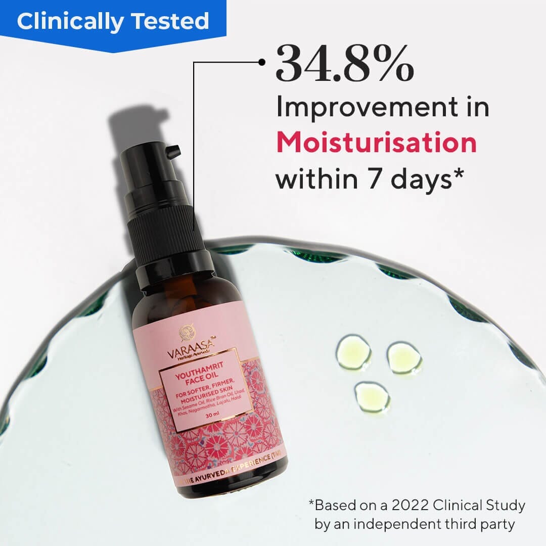 Youthful Glow Face Oil Duo - With Free Gift Box Combo VARAASA 